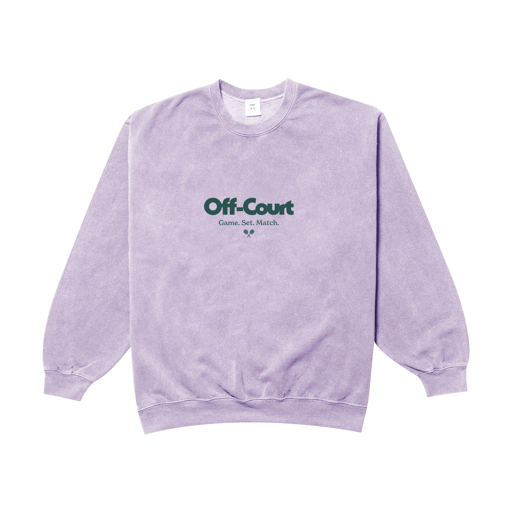 Vice 84 'Off-Court GSM' Vintage Washed Sweater - Orchid