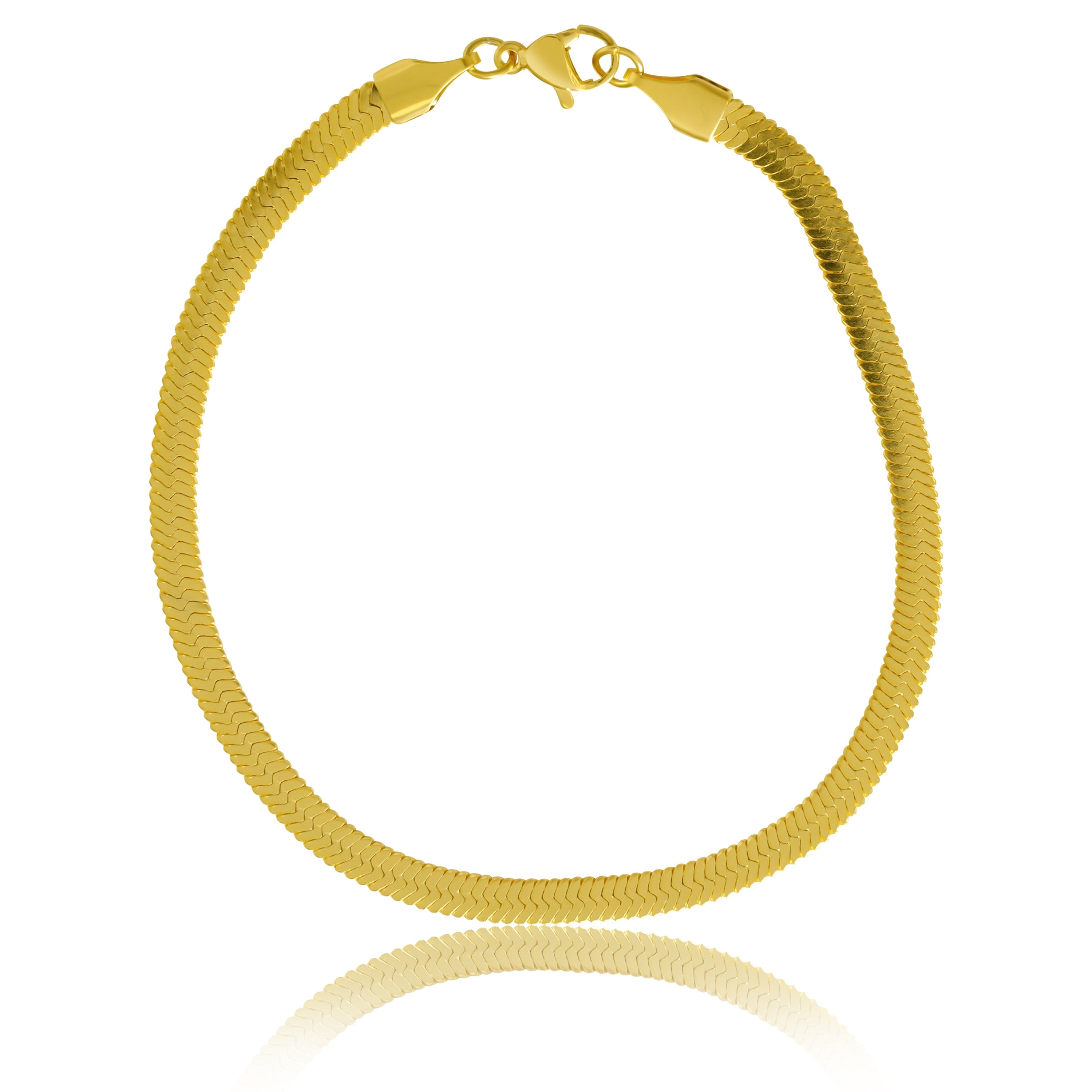 UN:IK Jewellery Snake Bracelet - Gold