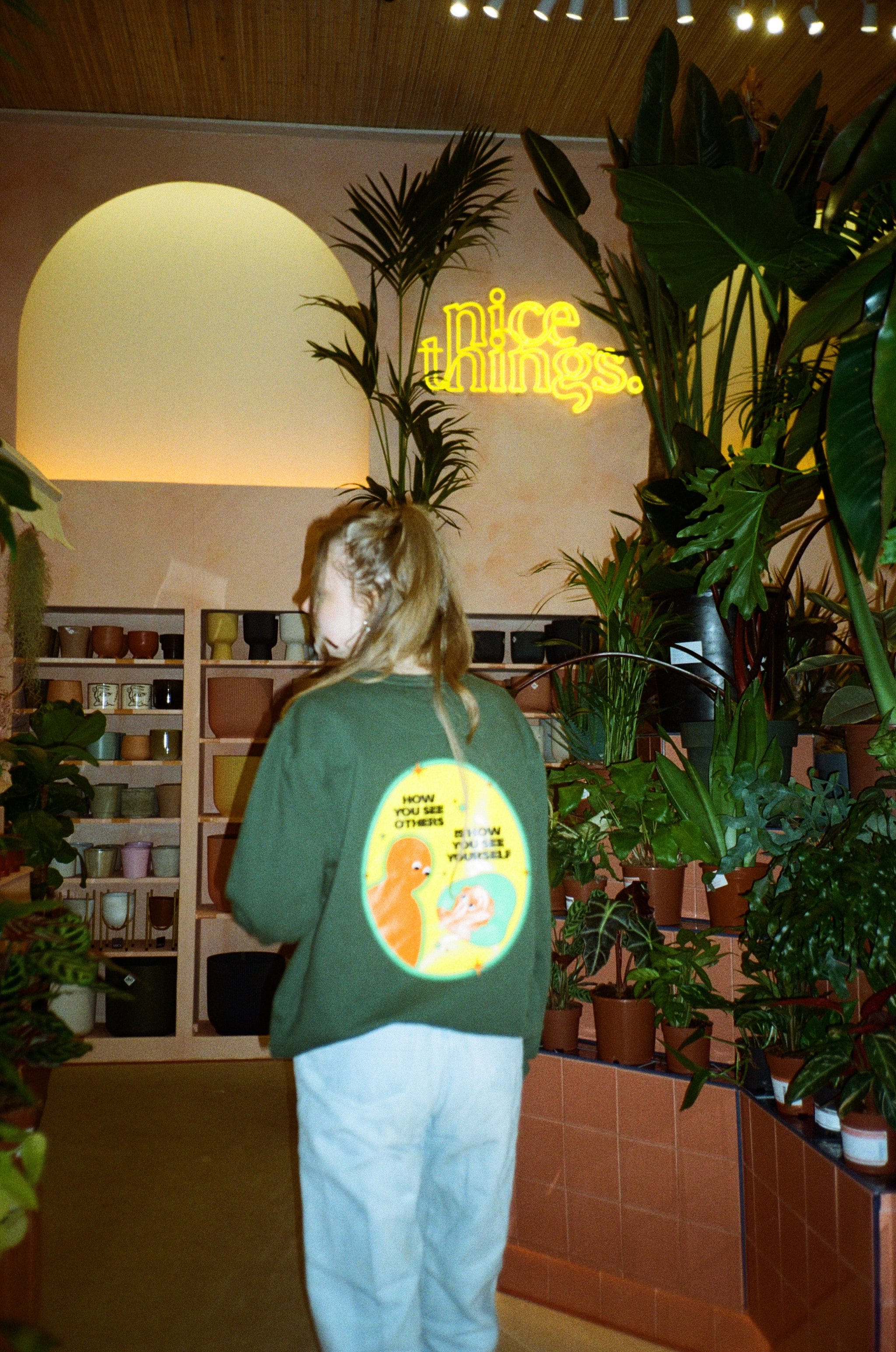 pleasurepardox.png Pleasure Paradox 'How You See Yourself' Sweater - Bottle Green