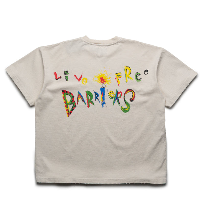 Barriers Worldwide Voodoo Boxy Tee - Off White