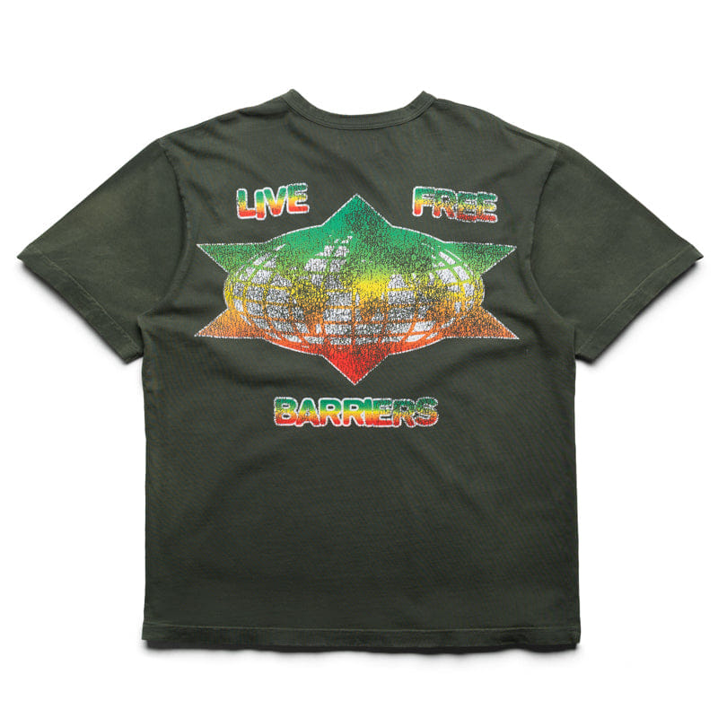 Barriers Worldwide Irie Tee - Vintage Green
