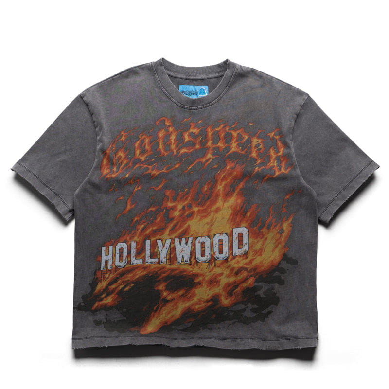 Godspeed New York Hollywood Inferno II Tee - Grey Wash