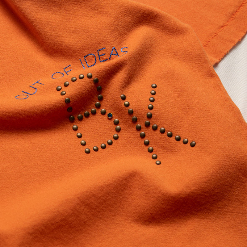 Boredom Kills Purpose Double L/S Tee - Orange