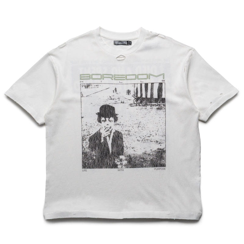 Boredom Kills Purpose Tee - White