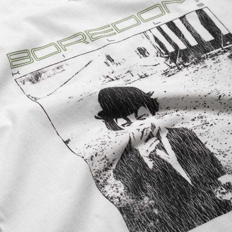 Boredom Kills Purpose Tee - White