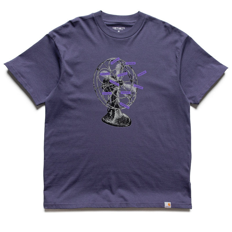 Carhartt WIP Fan Tee - Shady Purple