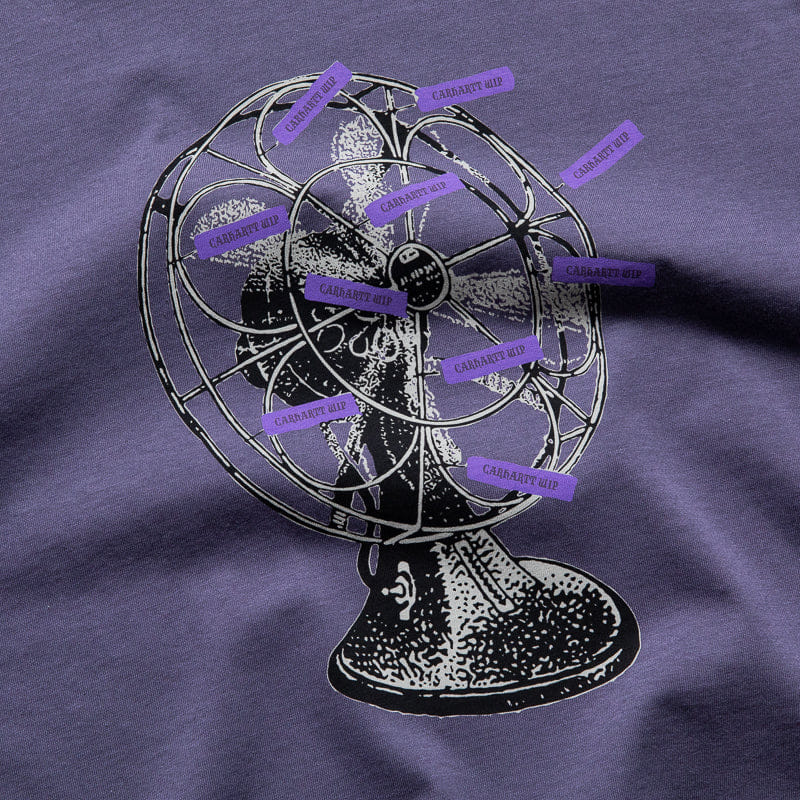 Carhartt WIP Fan Tee - Shady Purple