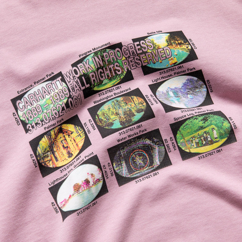 Carhartt WIP Coordinates Tee - Hortensia