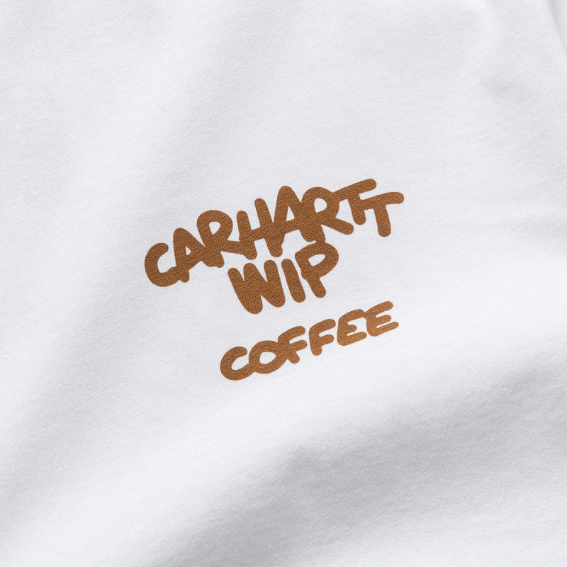 Carhartt WIP Coffee Break Tee - White