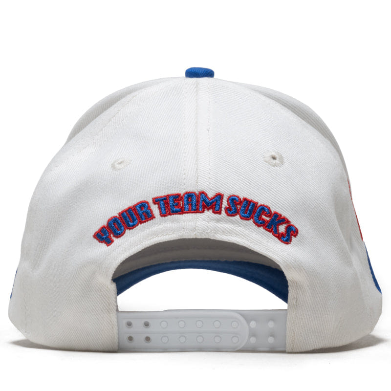 Your Team Sucks W Cup USA Snapback - Off White/Blue