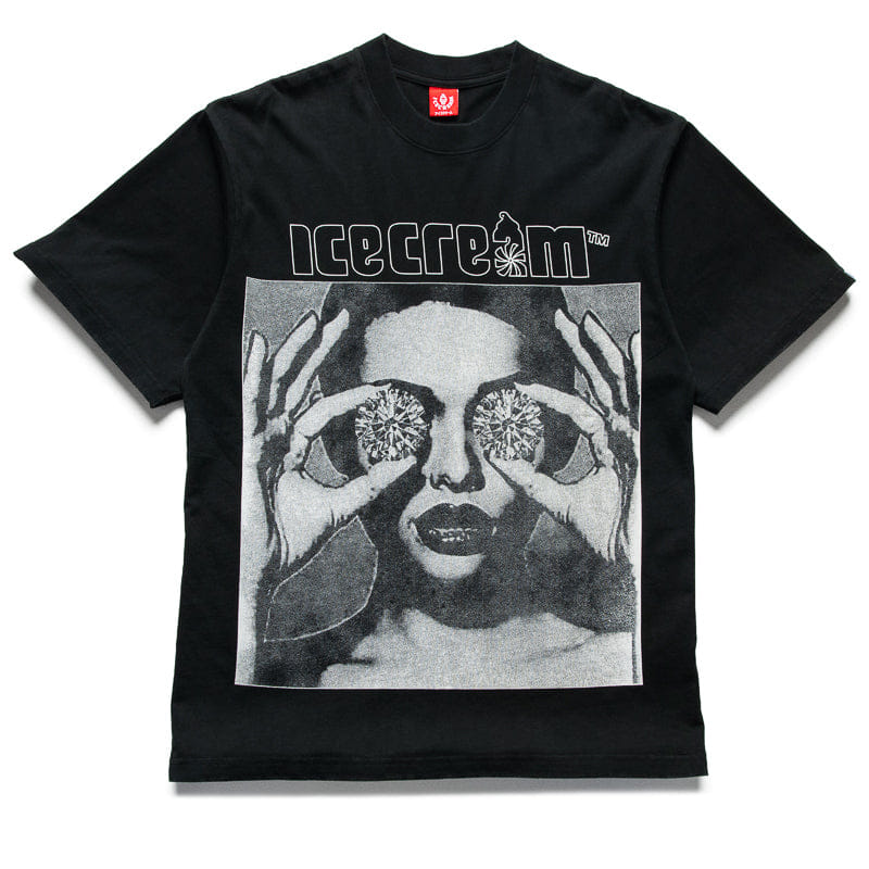 Ice Cream These Eyes Knit Tee - Jet Set