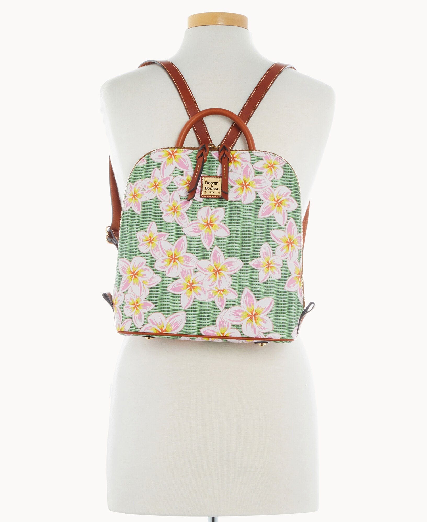 Dooney & Bourke Plumeria Zip Pod Backpack