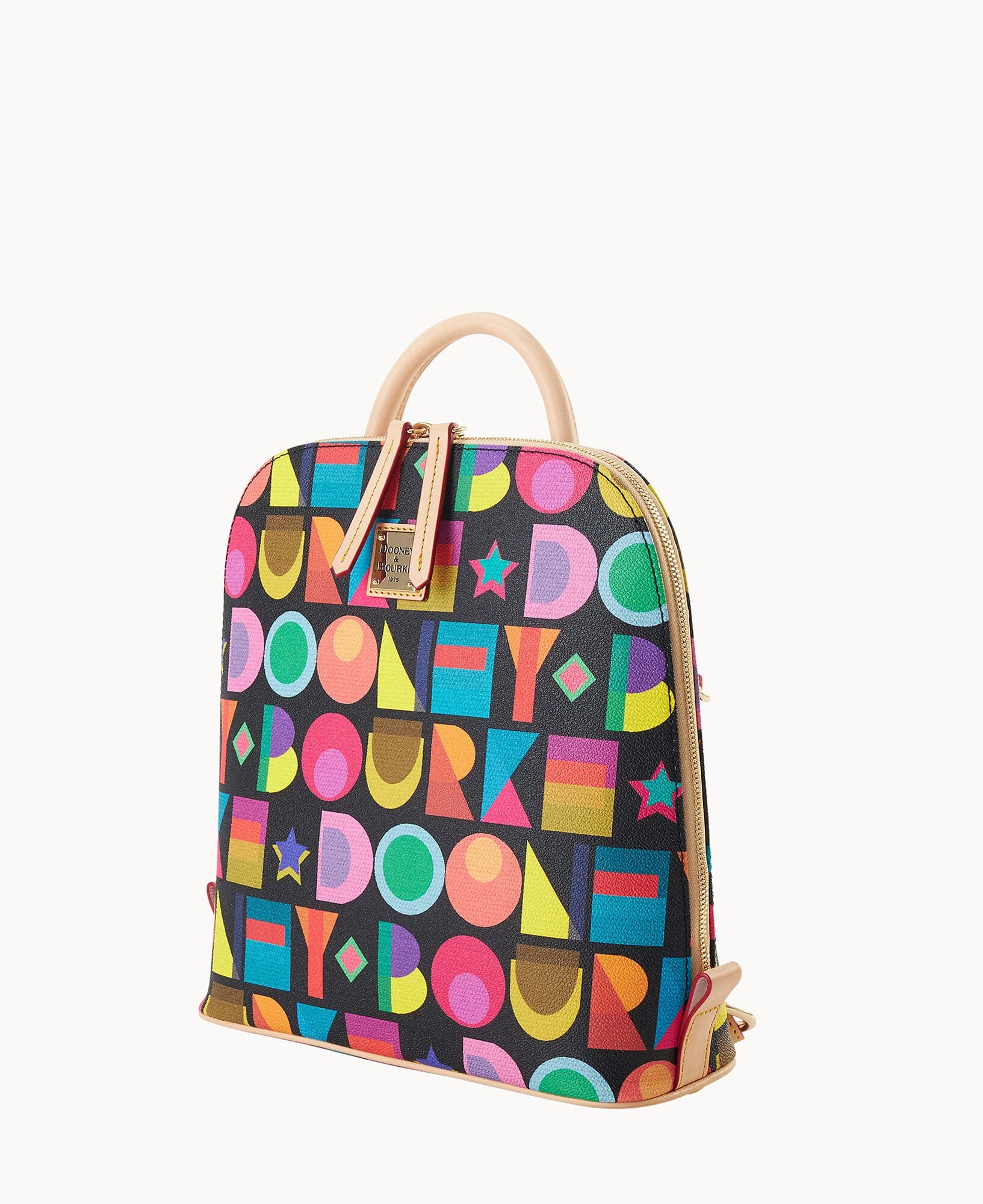 Dooney & Bourke Art Deco Zip Pod Backpack