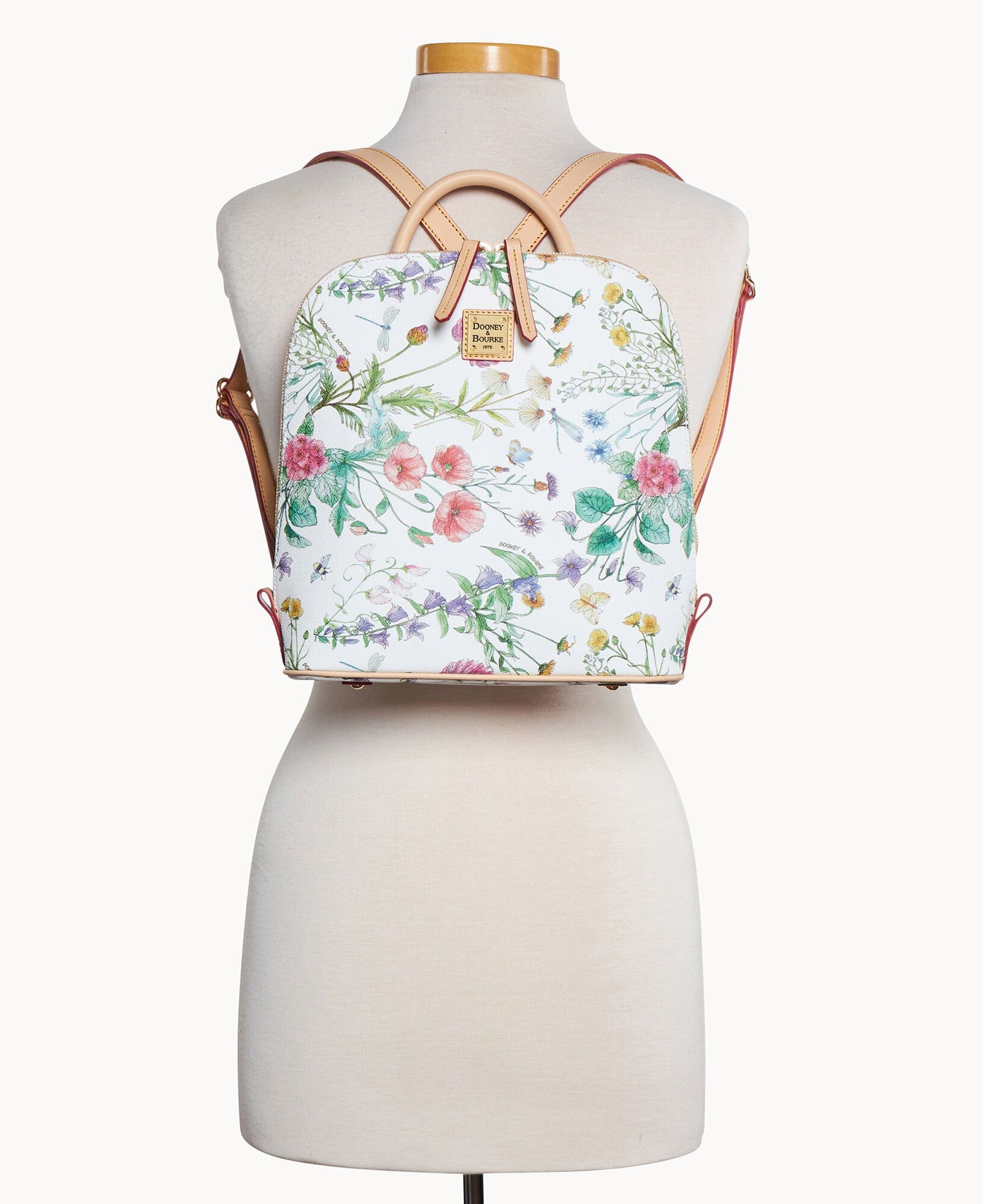 Dooney & Bourke Botanical Zip Pod Backpack