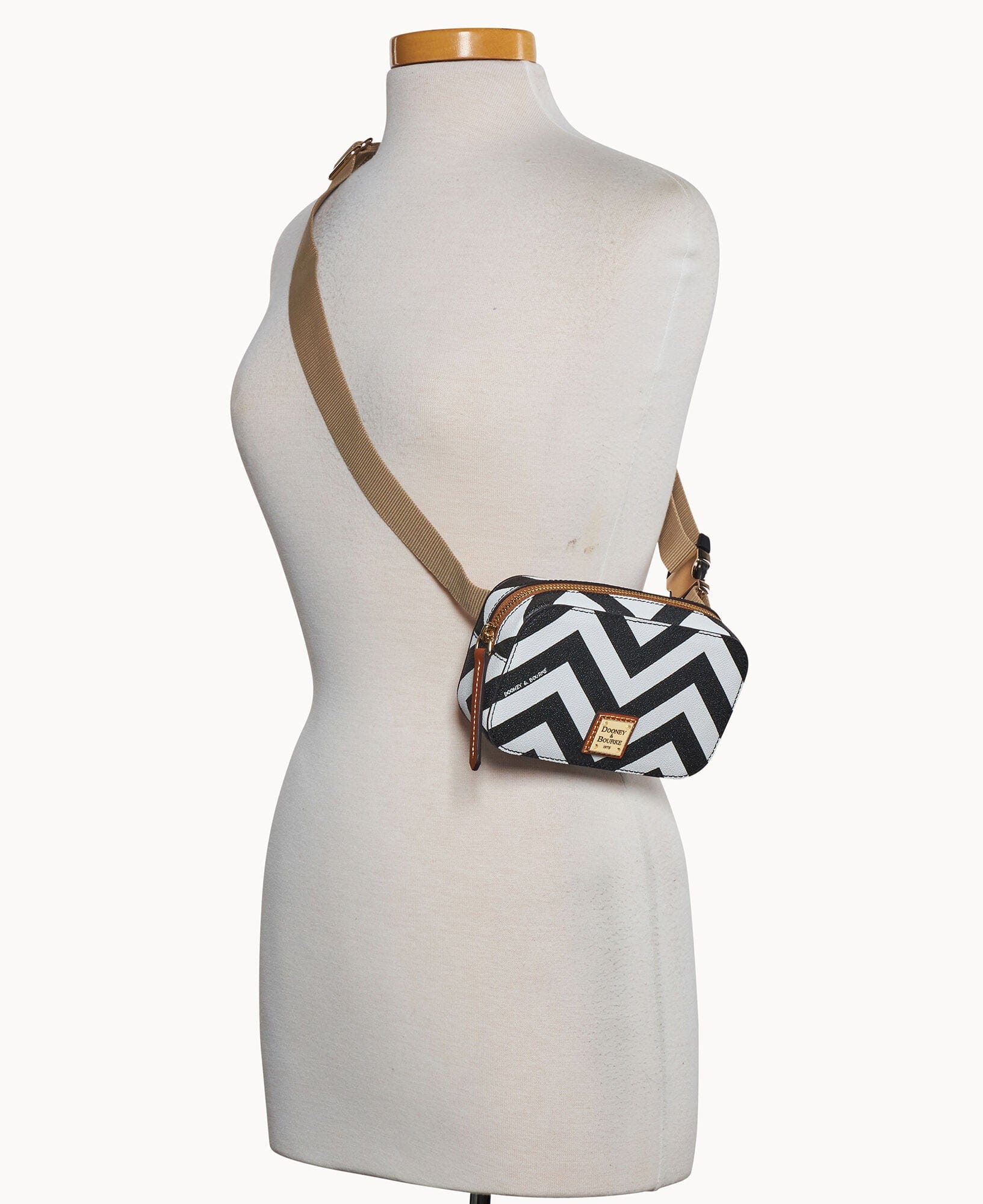 Dooney & Bourke Chevron Belt Bag