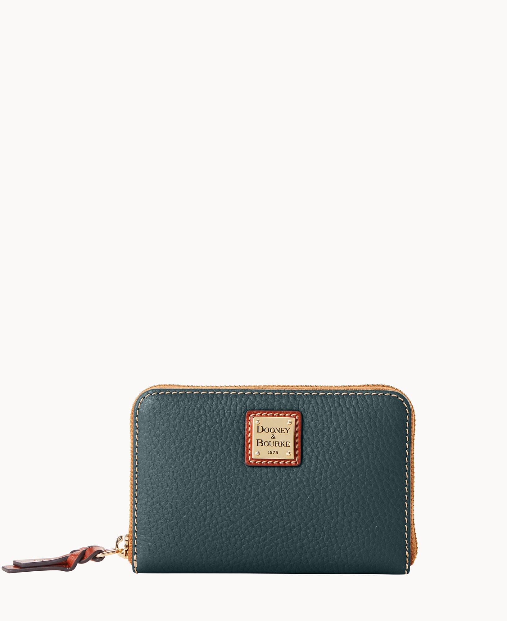 Dooney & Bourke Pebble Grain Medium Zip Around Wallet