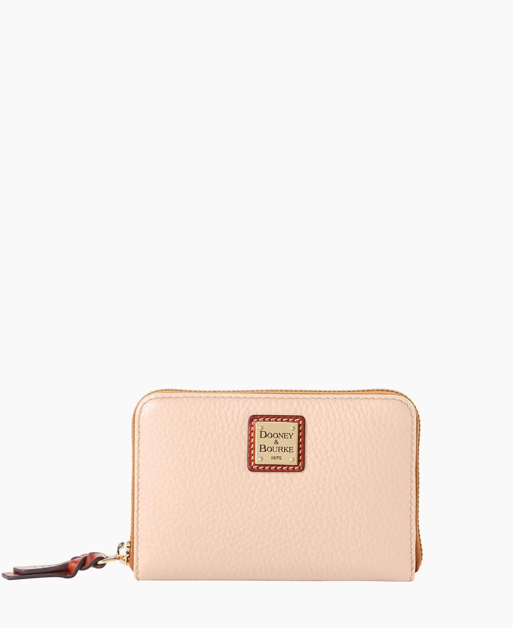 Dooney & Bourke Pebble Grain Medium Zip Around Wallet