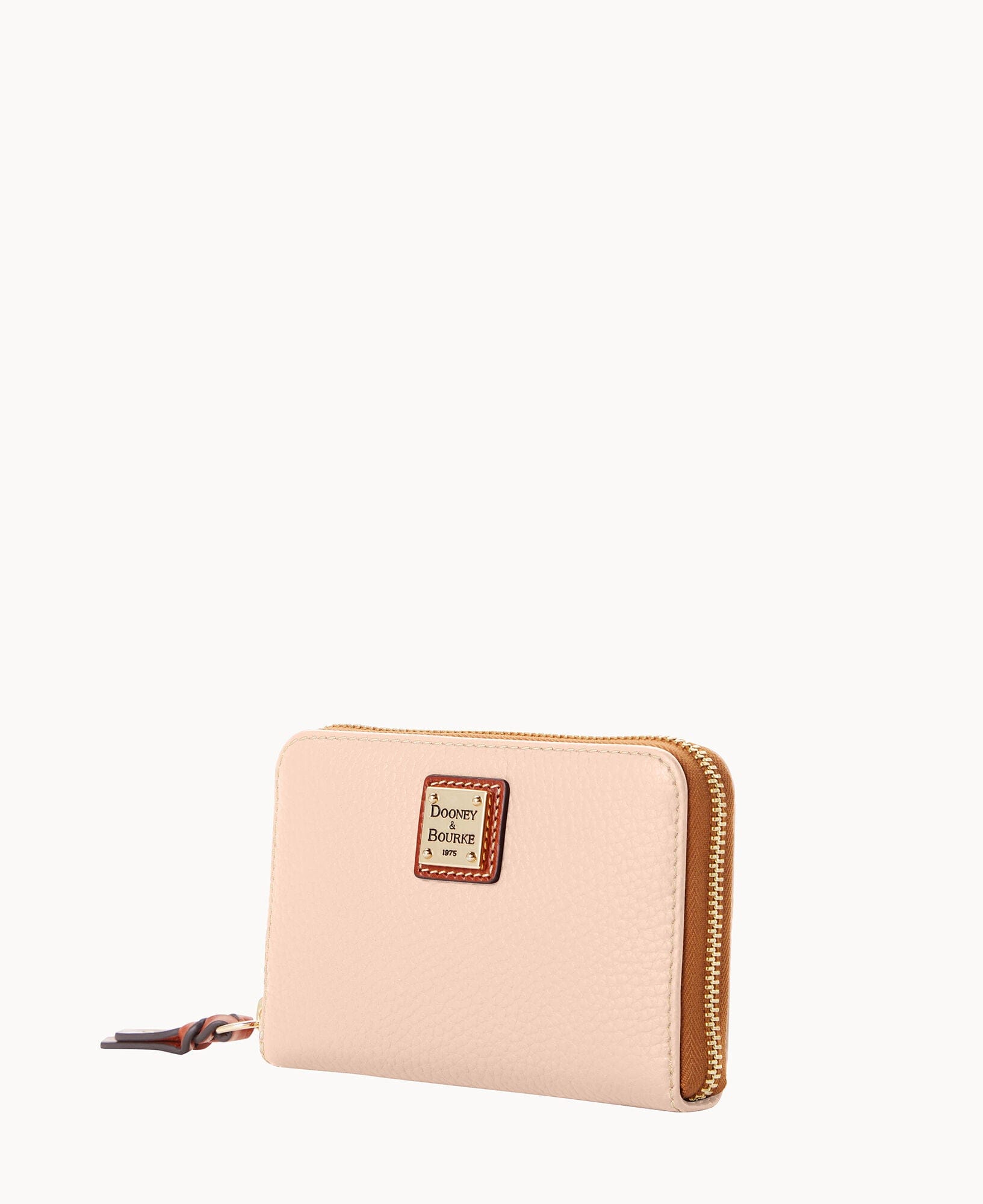 Dooney & Bourke Pebble Grain Medium Zip Around Wallet