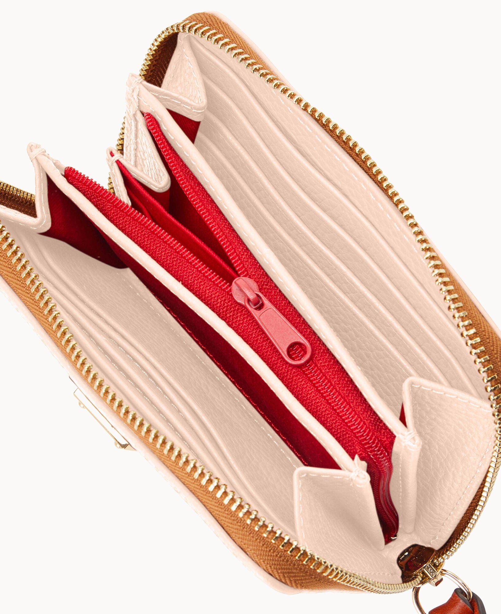 Dooney & Bourke Pebble Grain Medium Zip Around Wallet