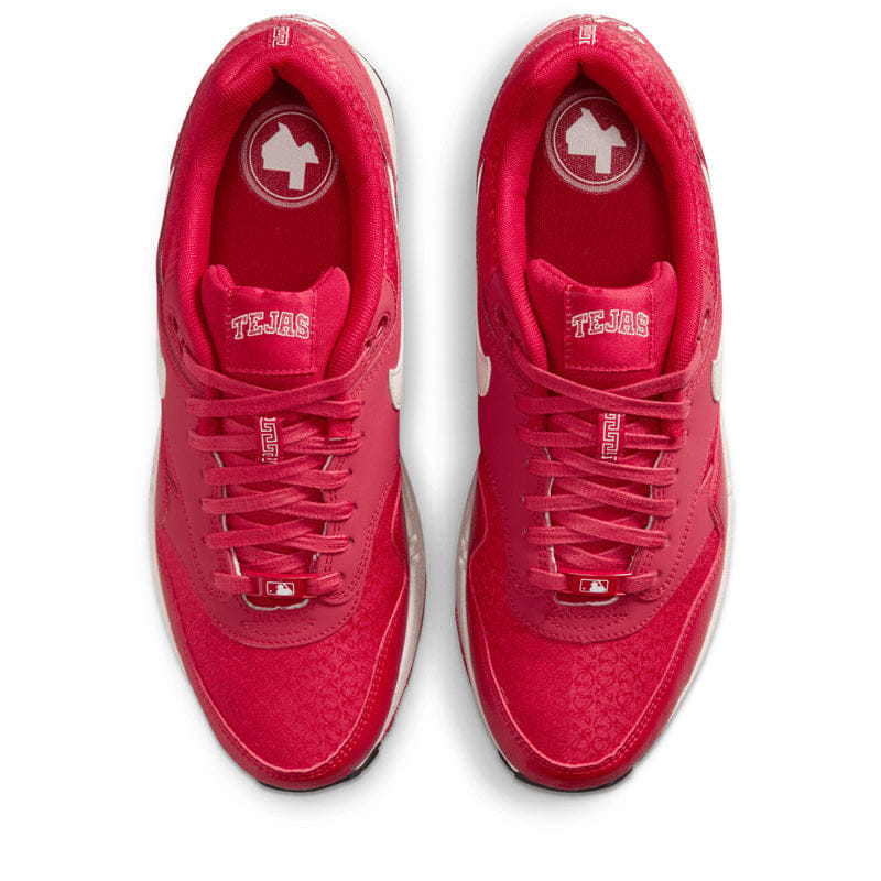 Nike Air Max 1 'Rangers' - Gym Red/Natural
