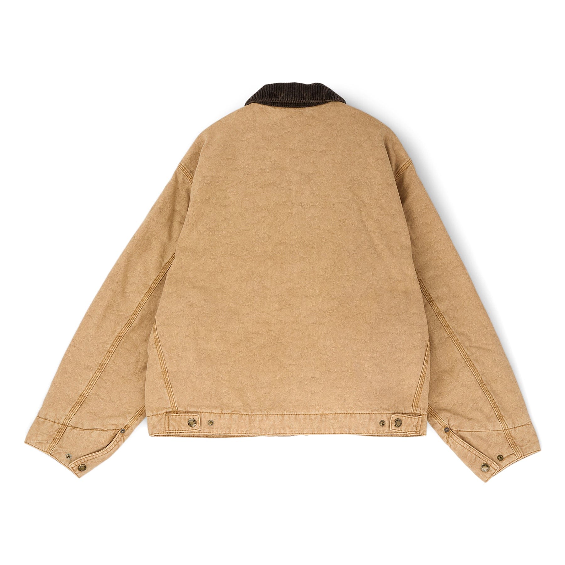 BAPE A Bathing Ape Line Camo Jacquard Garment Dyed Padded Work Jacket (Beige)