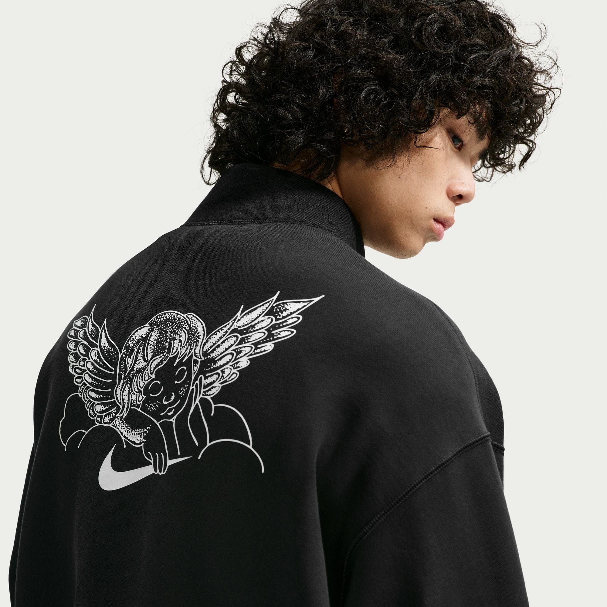 Nike SB Mens Skate Half-Zip Fleece Crew Sweatshirt