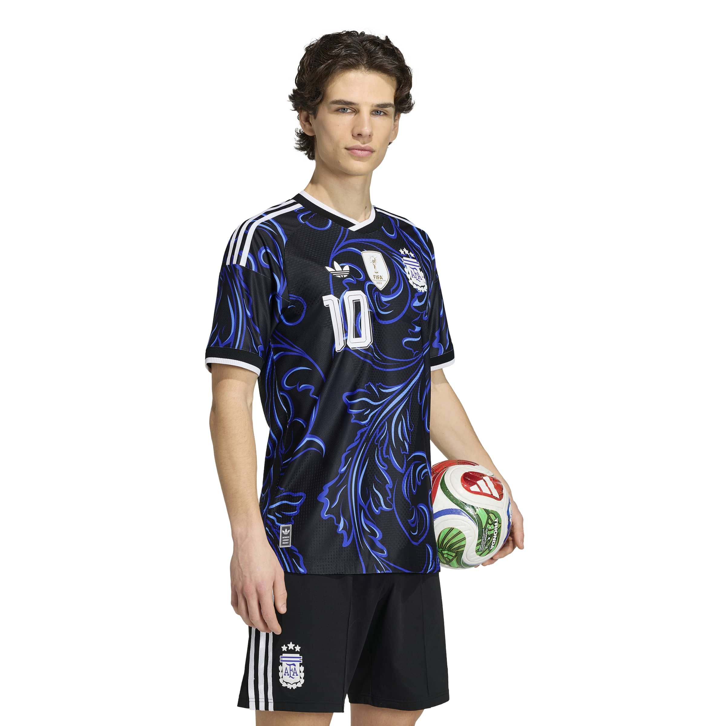 Adidas Mens Argentina 26 Away Authentic Messi Jersey