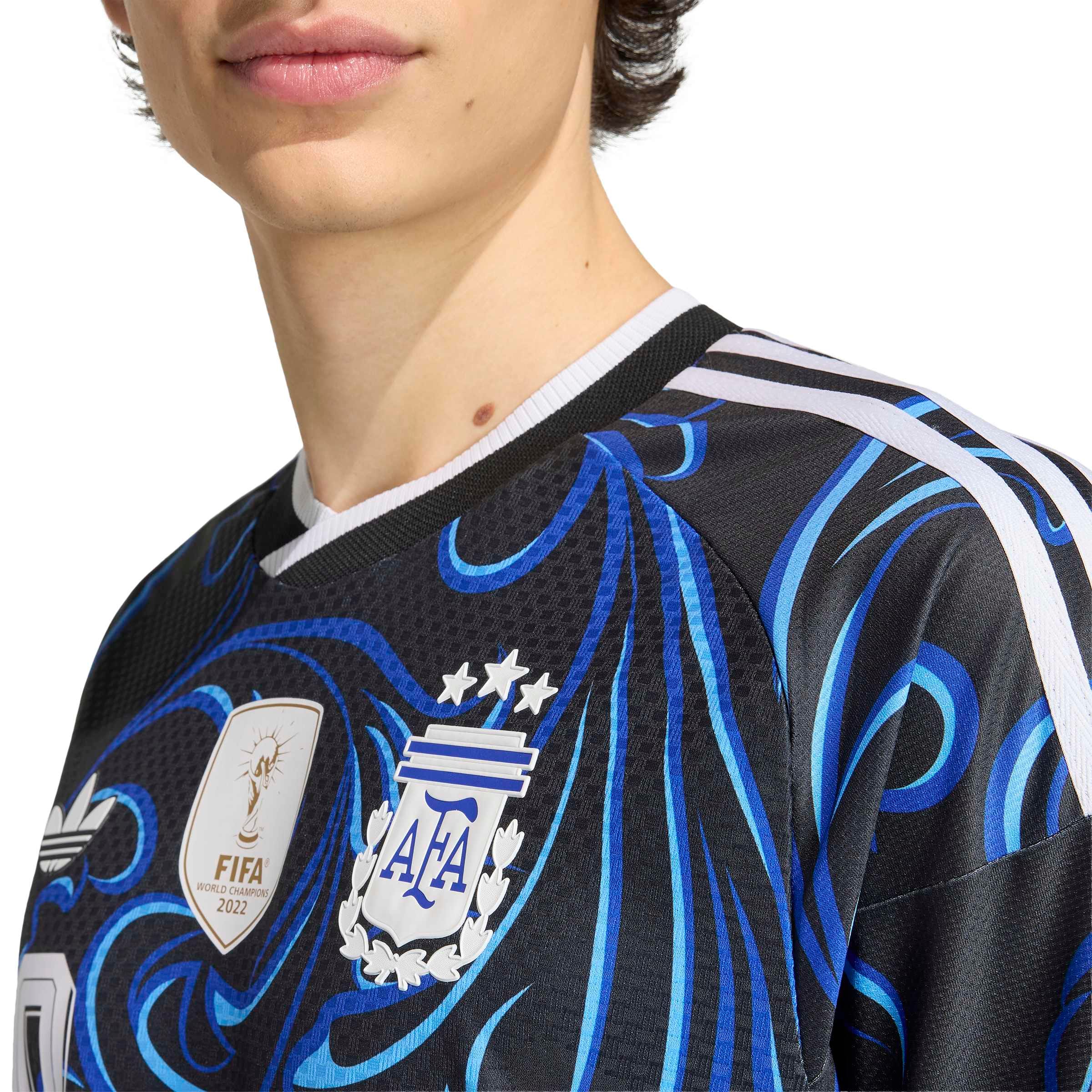 Adidas Mens Argentina 26 Away Authentic Messi Jersey
