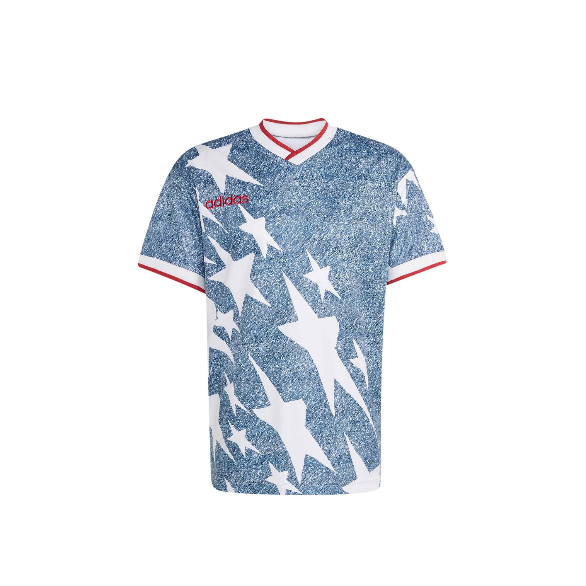 Adidas Mens Denim Graphic Jersey