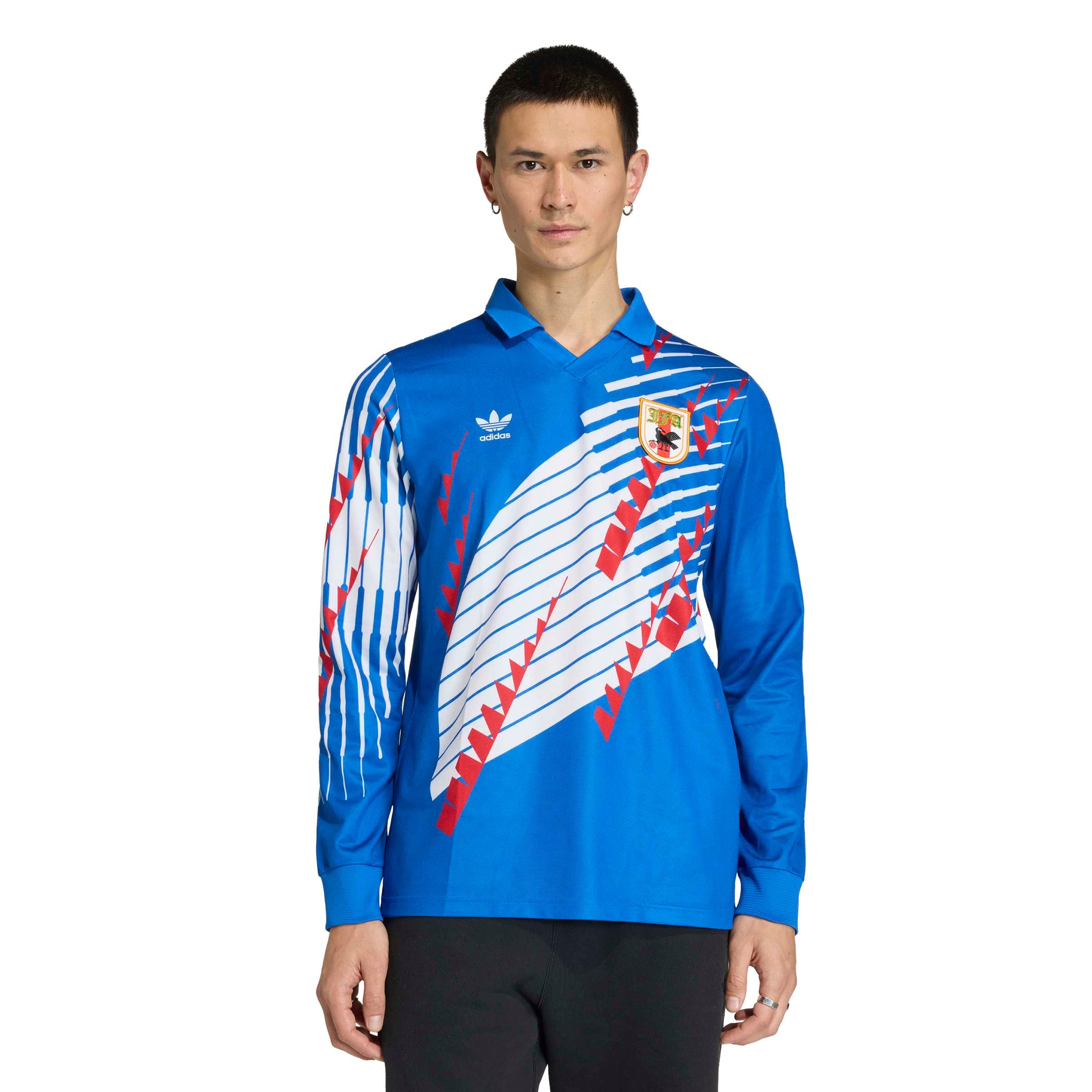 Adidas Mens Japan Home 1993 Long Sleeve Jersey
