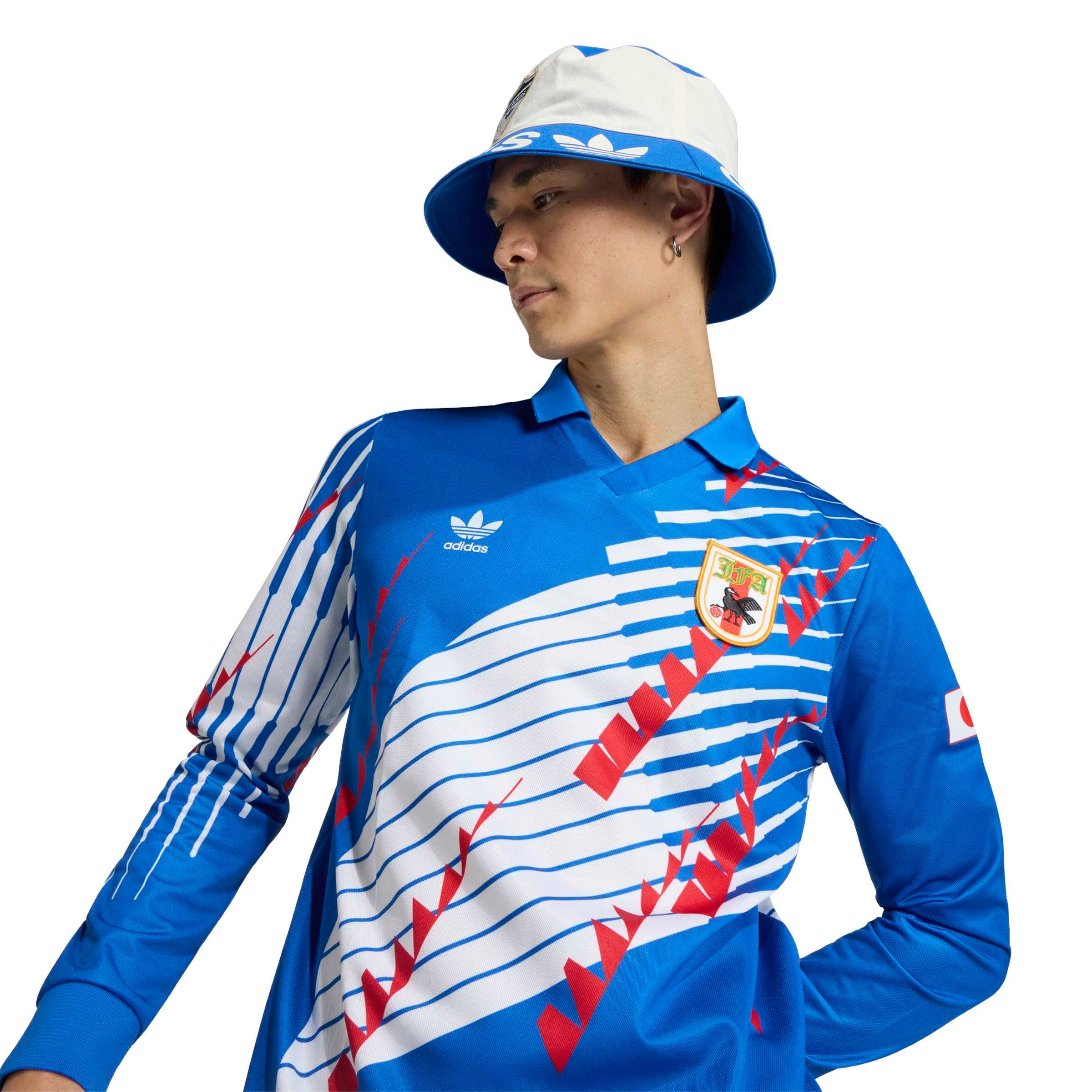 Adidas Mens Japan Home 1993 Long Sleeve Jersey