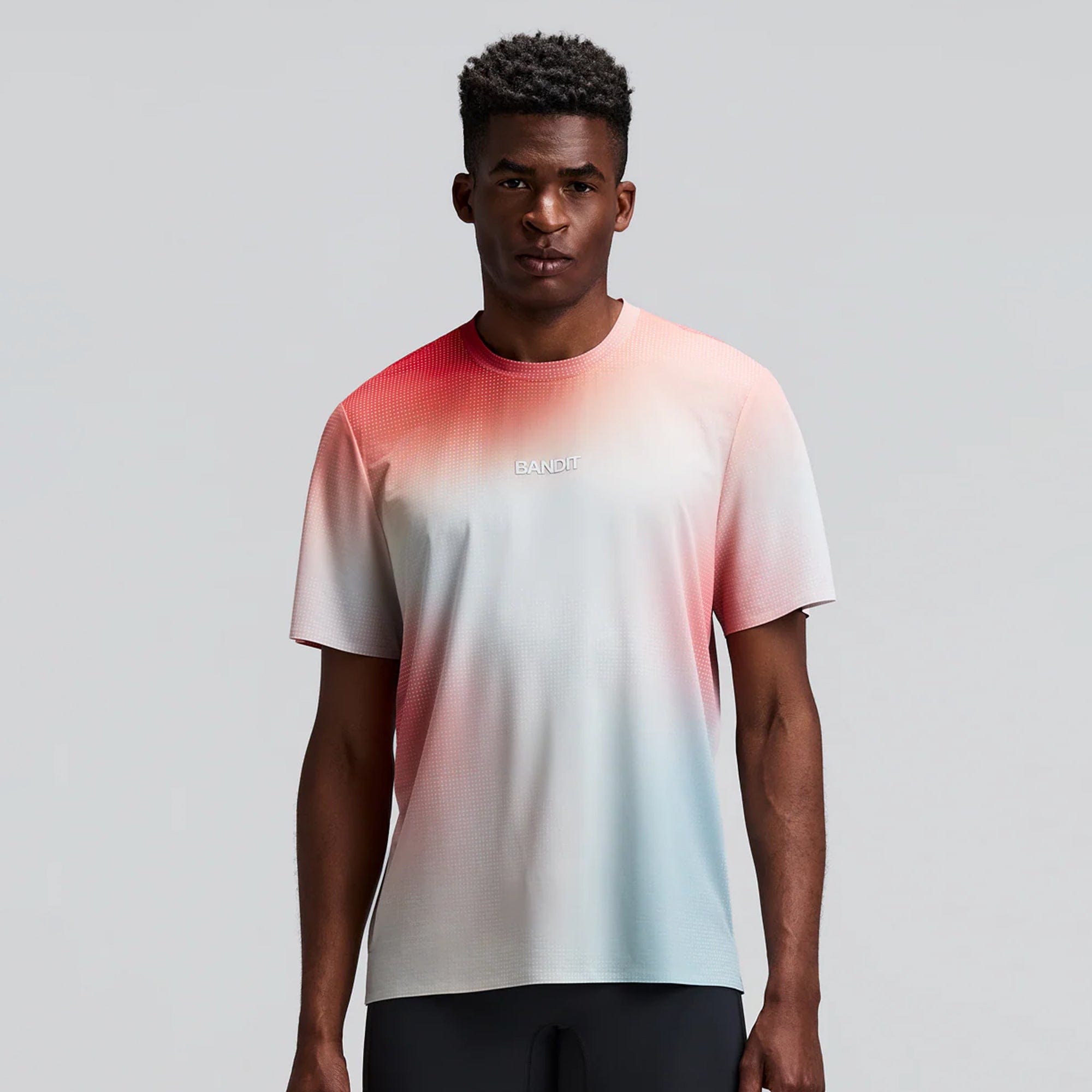 Bandit Running Mens Performance Tee With Flo Pack Detail
