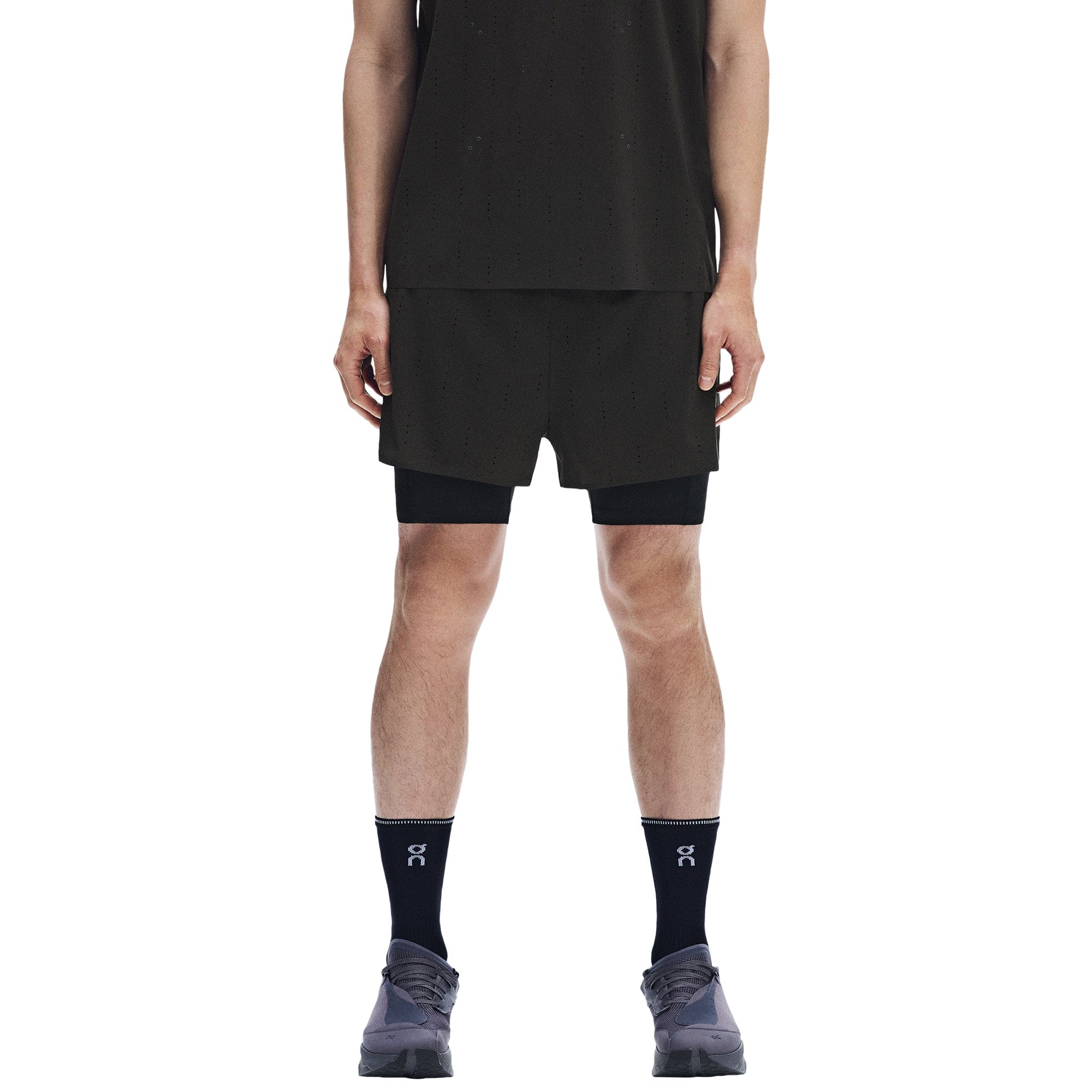 On Running Mens Zero 2-in-1 PAF 1 Shorts
