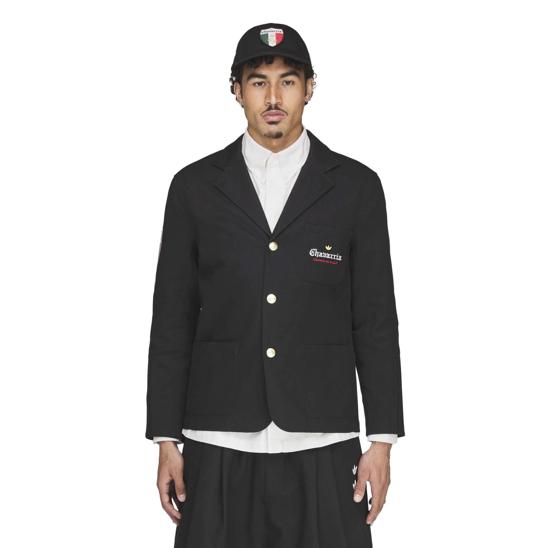 Adidas Mens Chavarria Players Twill Blazer Jacket