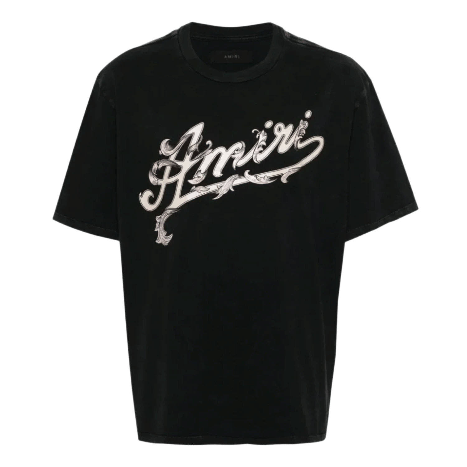 Amiri Filigree Logo T-Shirt Black