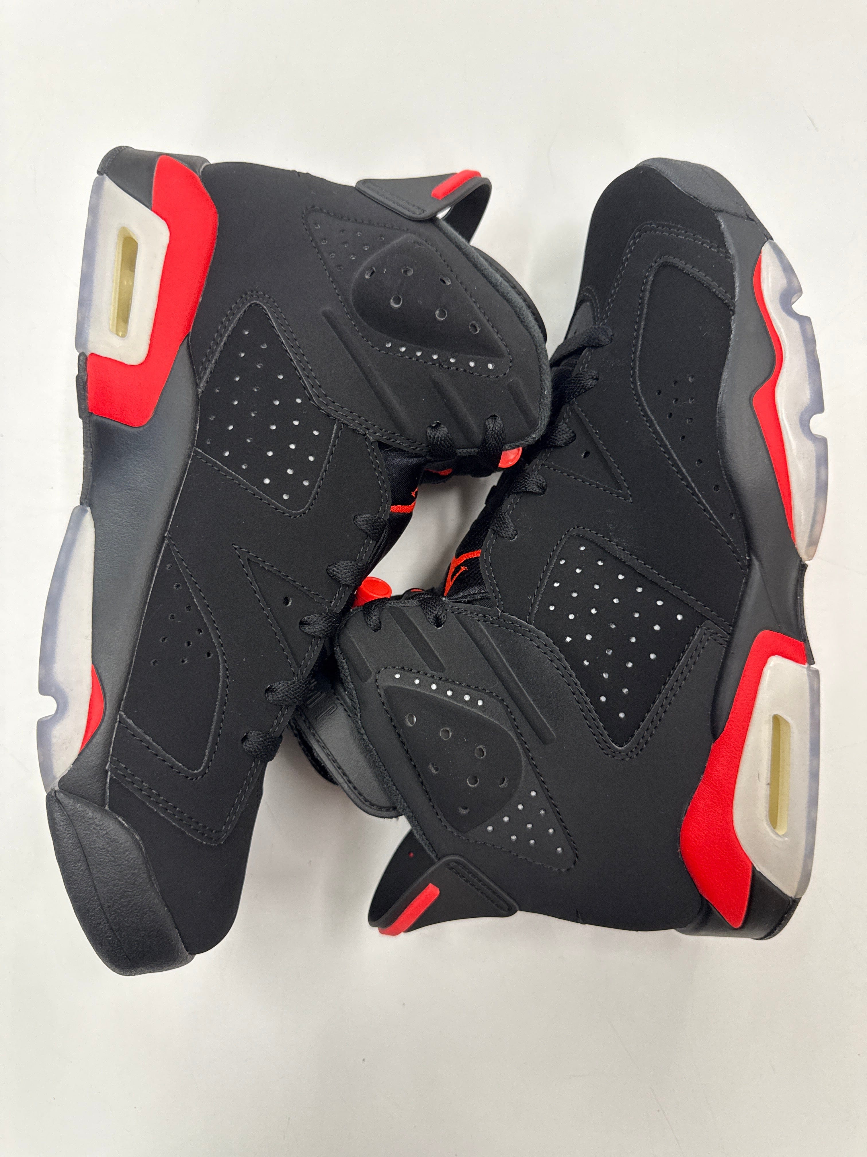 AIR JORDAN 6 BLACK INFRARED 2019 - SIZE 9.5 (WORN)