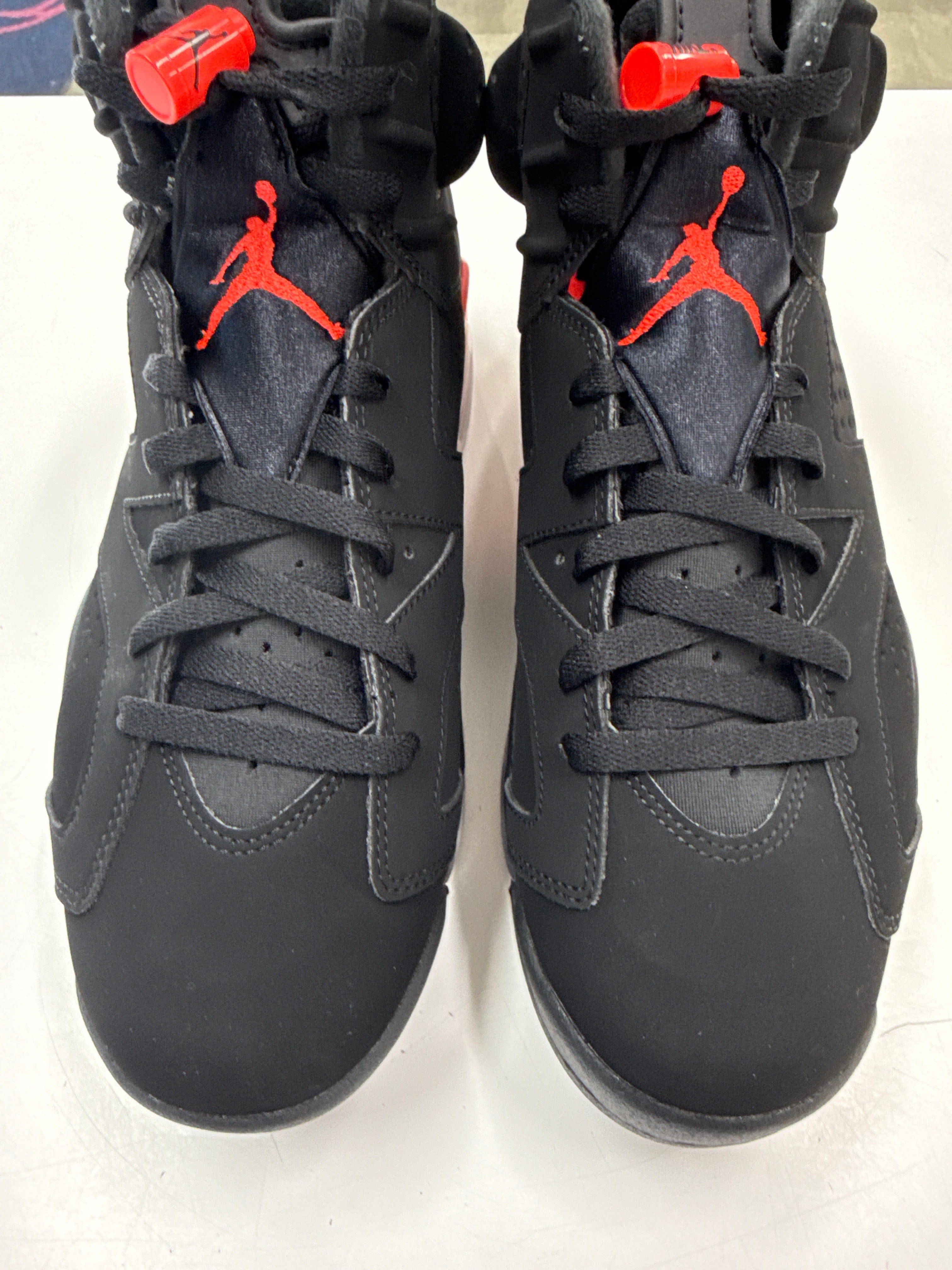 AIR JORDAN 6 BLACK INFRARED 2019 - SIZE 9.5 (WORN)