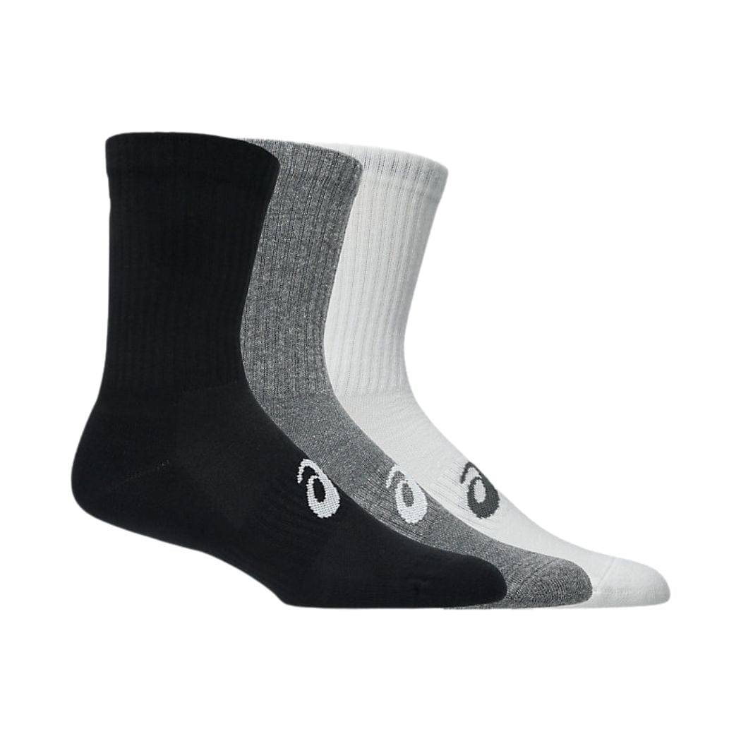 asics 3 Pack Unisex Crew Socks