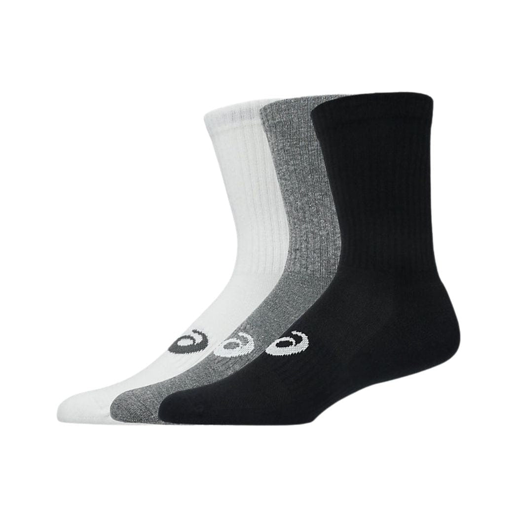 asics 3 Pack Unisex Crew Socks