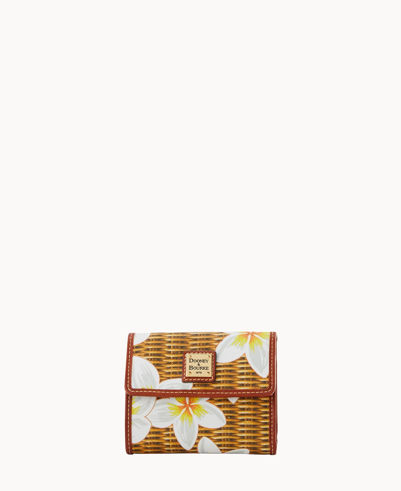 Dooney & Bourke Plumeria Small Flap Wallet