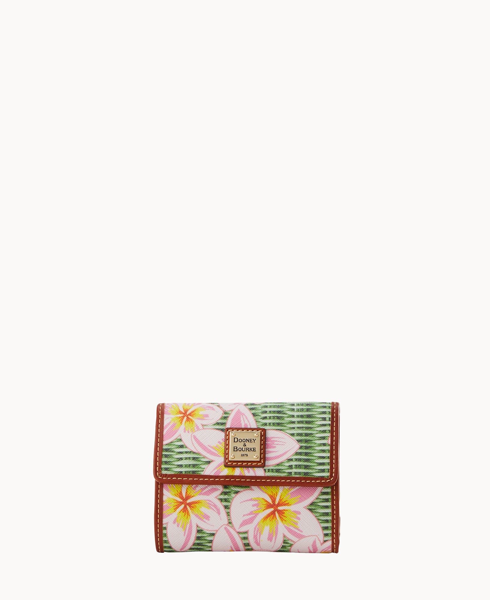 Dooney & Bourke Plumeria Small Flap Wallet