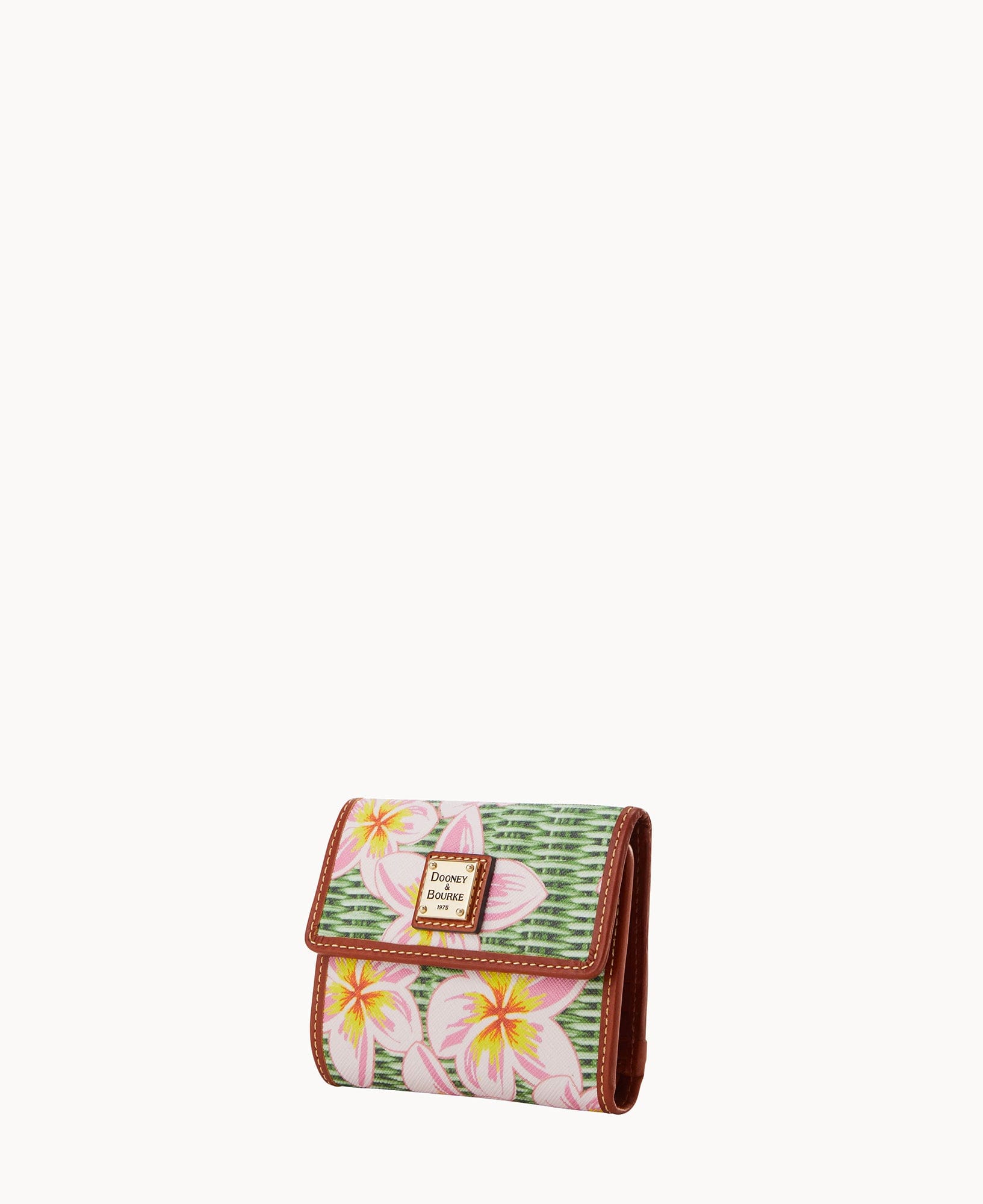 Dooney & Bourke Plumeria Small Flap Wallet