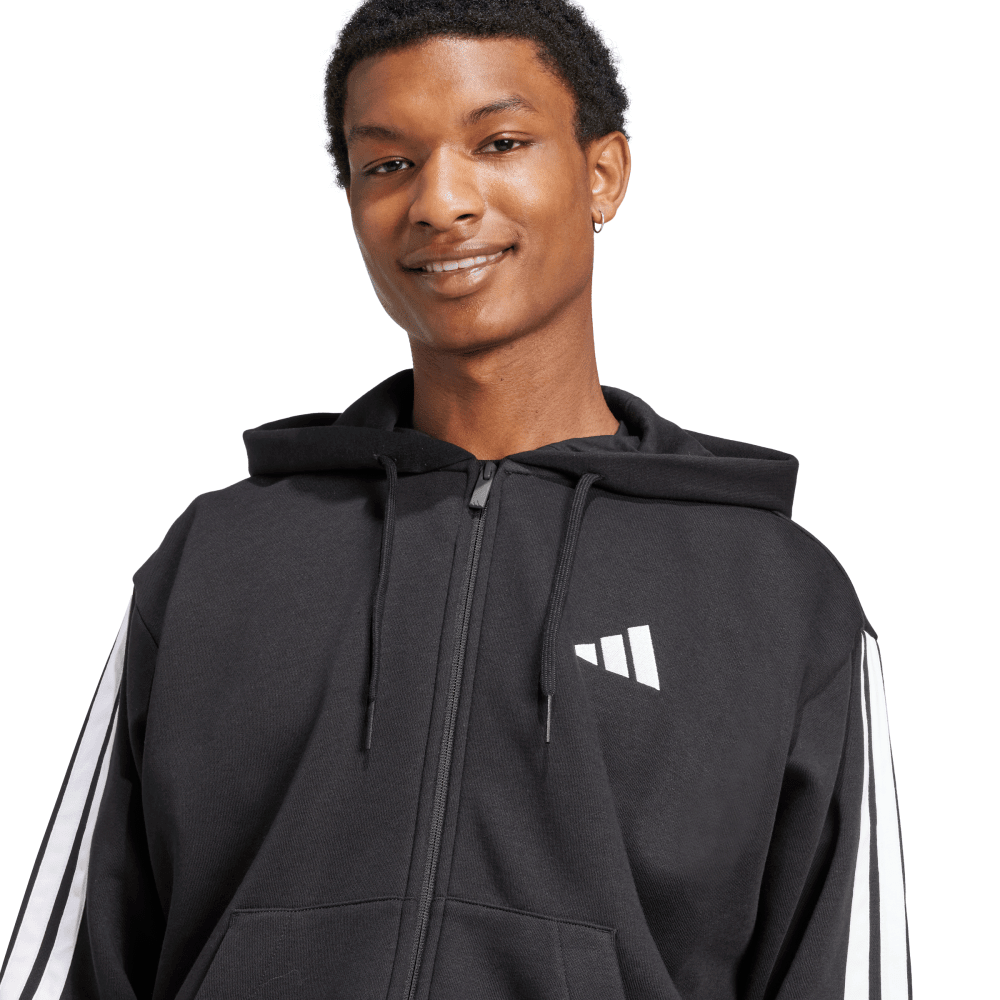 adidas Essentials 3-Stripes Men's Fleece Hoodie
