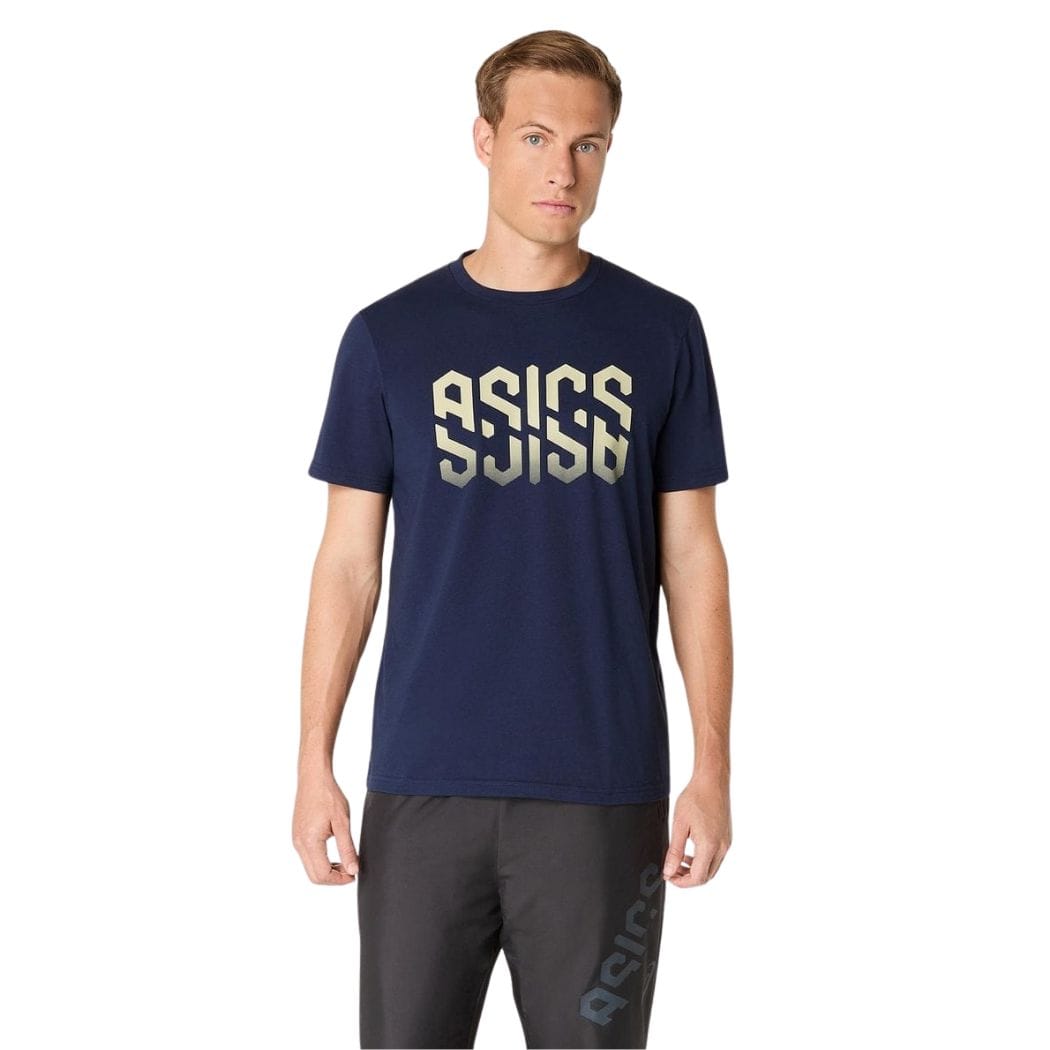 asics Hex Graphic Cotton Blend Men's Tee