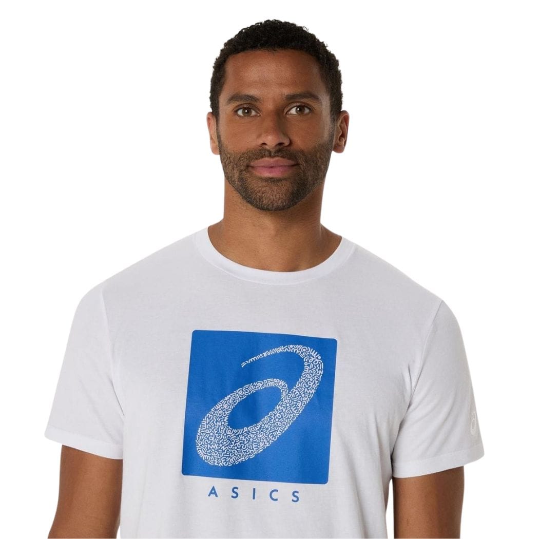 asics Graphic Cotton Blend Men's Tee