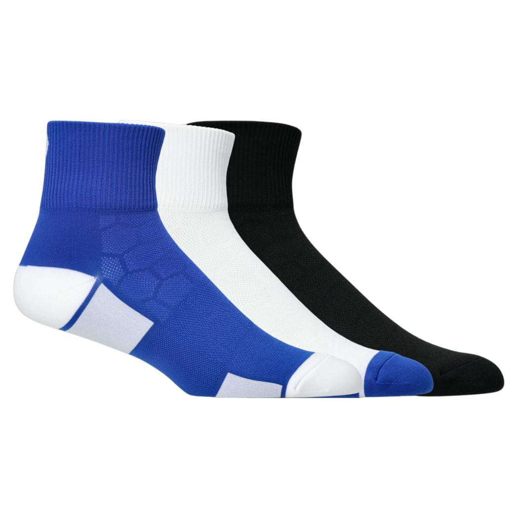 asics Running Quarter 3Pairs Unisex Socks