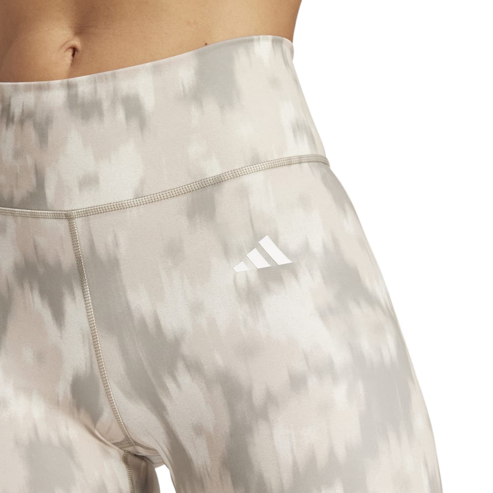 adidas Optime Essentials Allover Print Flower Tie-Dye Women's Leggings
