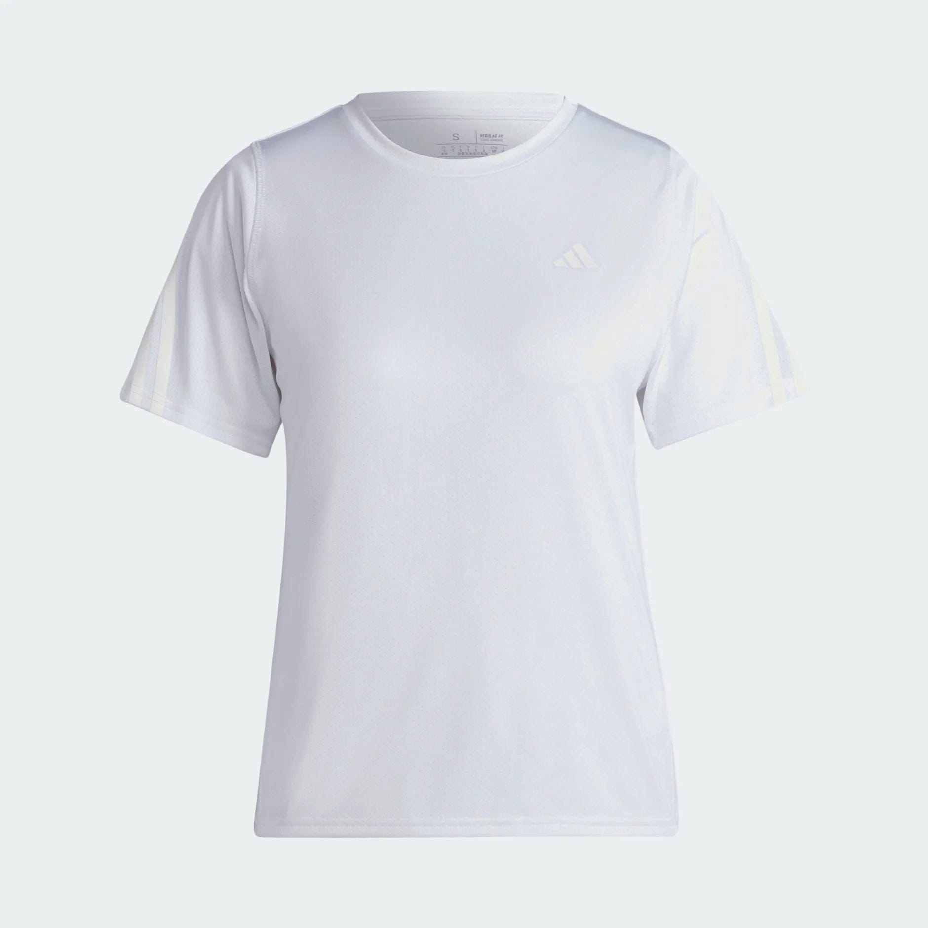 adidas Run Icons 3-Stripes Low-Carbon Women's Running Tee