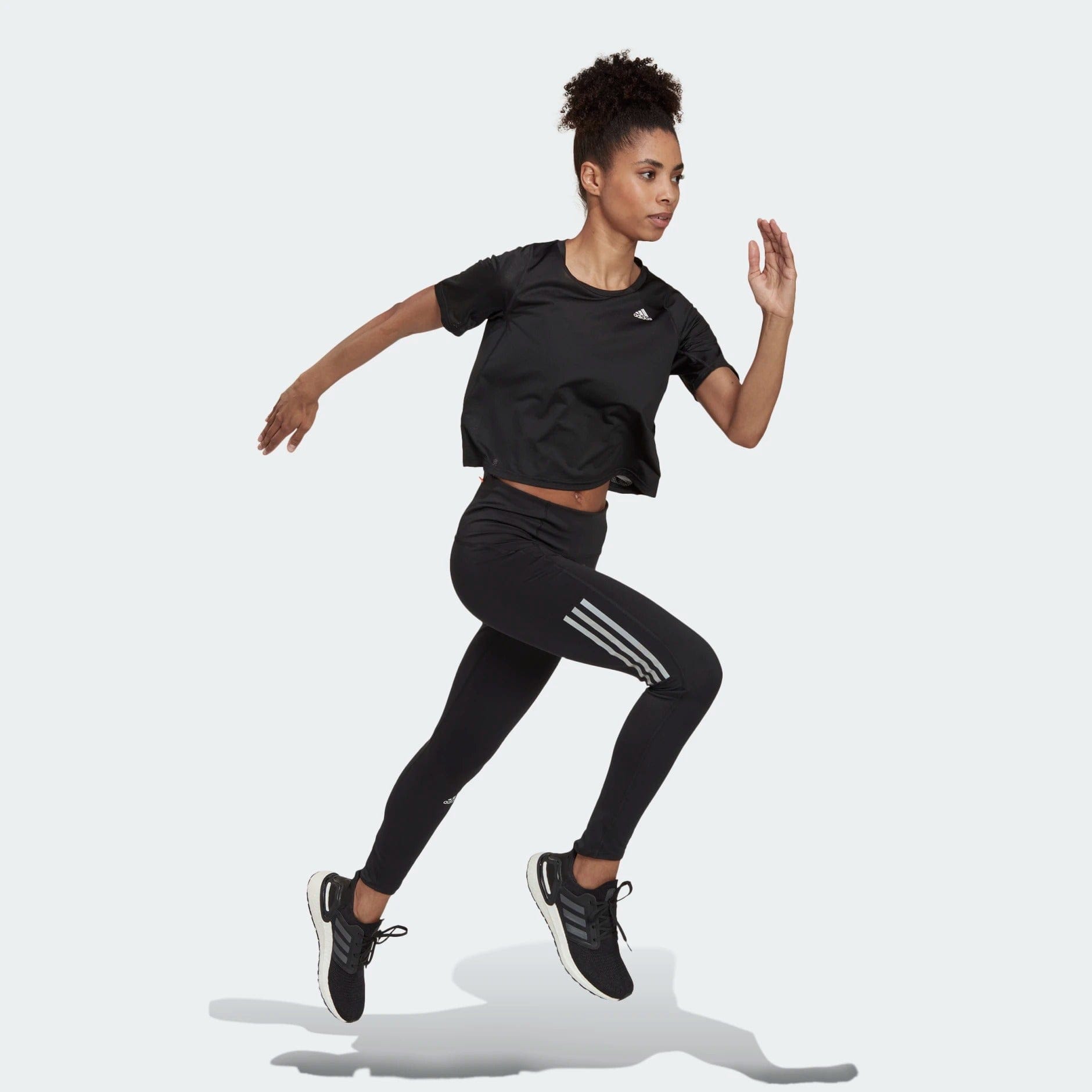 adidas Fast Crop Women's Running Tee