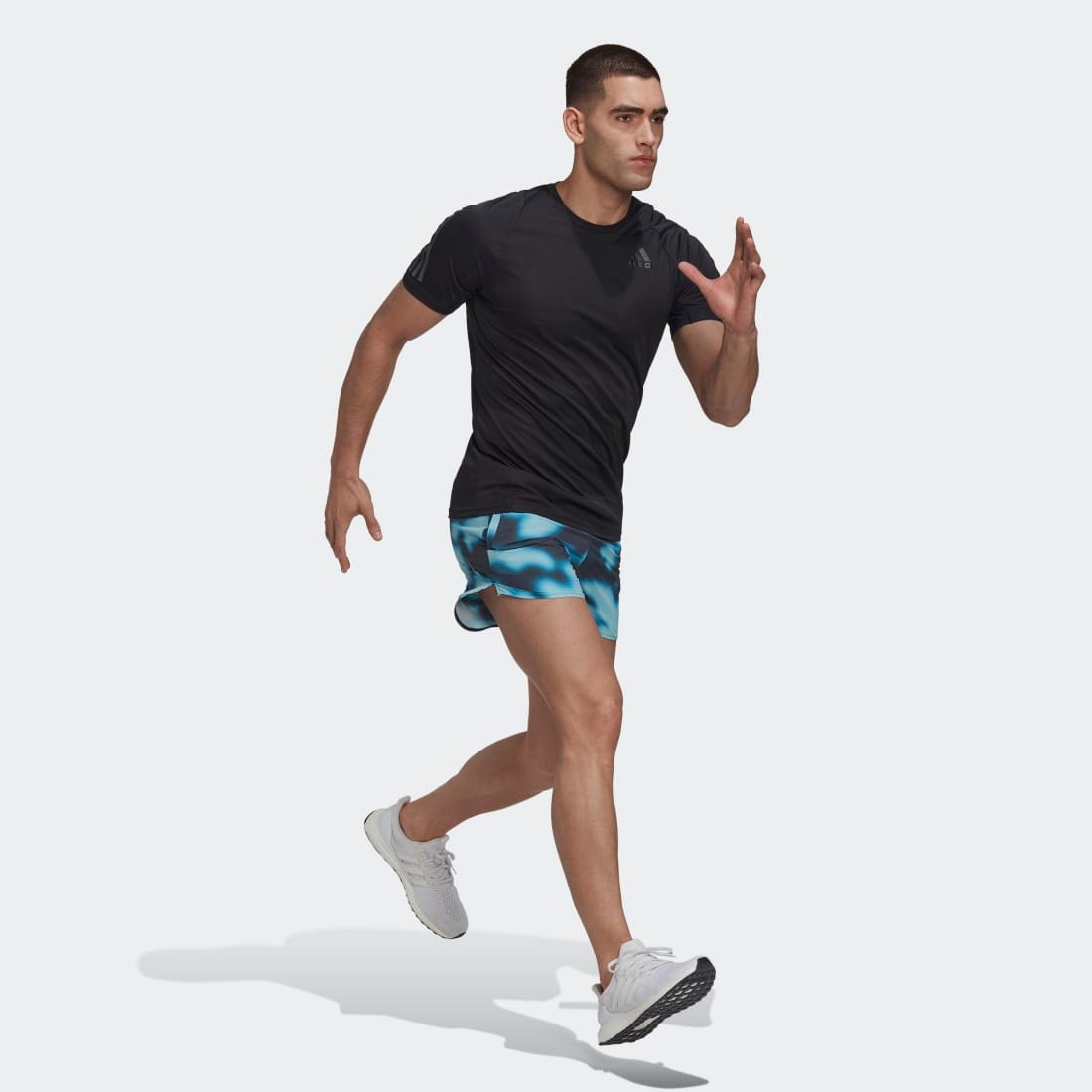 adidas Run icons Logo Graphic All Over Print Men's Shorts